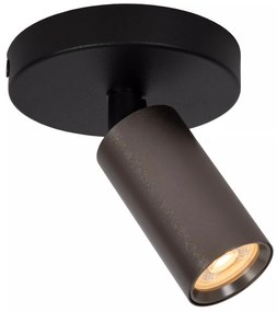 Φωτιστικό Οροφής Lucide 09942-01-97 RITMO Καφετί (Coffee)|Μαύρο Ματ (Black Mat)