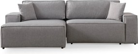 Corner Sofa-Bed Pırlo Corner Left - Light Grey Light Grey
