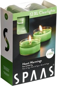 ΡΕΣΏ (ΤEA LIGHTS) SPAAS MAXI SCENTED TEA LIGHTS HEART WARMINGS 6 CM