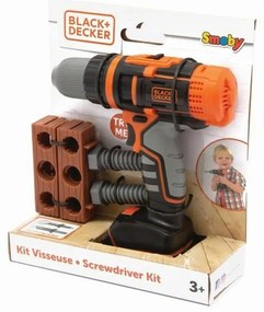 Παιδικό τρυπάνι Smoby Black + Decker