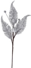 Λουλούδι - Κλαδί Φτερά Παγωνιού 81986 54cm Silver