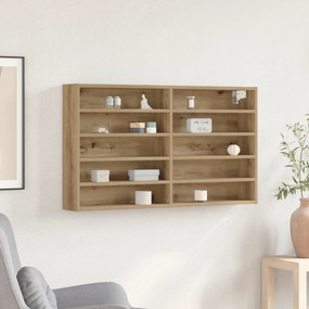 vidaXL Βιτρίνα Καμπίνας Artisan Oak 100x15x58 εκ. Επεξεργασμένο ξύλο
