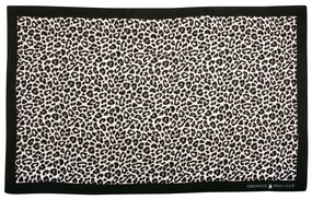 Πετσέτα Θαλάσσης - Παρεό 4036 Taupe-Black Greenwich Polo Club Beach 110x180cm Rayon