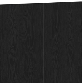 vidaXL Κεφαλάρι Μαύρης Δρυς 160x1,5x80 εκ. Φτιαγμένο από Χημικό Ξύλο