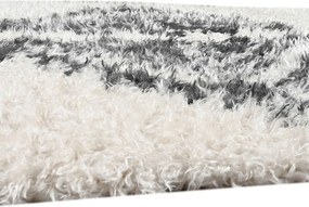 Χαλί (200x280) Polcarpet New Flokati 374 Beige/D.Grey