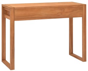 vidaXL Γραφείο με 2 Συρτάρια 100 x 40 x 75 εκ. Ανακυκλωμένο Ξύλο Teak