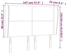 ΚΕΦΑΛΑΡΙ ΜΕ ΠΤΕΡΥΓΙΑ ΣΚΟΥΡΟ ΜΠΛΕ 147X23X118/128 ΕΚ.ΒΕΛΟΥΔΙΝΟ 3117728