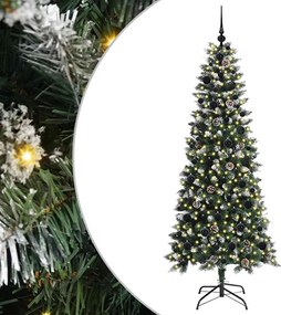 vidaXL Τεχνητό Χριστουγεννιάτικο Δέντρο με 300 LED Πράσινο 180 cm
