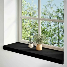 vidaXL Περβάζια παραθύρων 2 τεμ. Σκ. Καφέ 90x25x2 εκ. Μασίφ Ξύλο Δρυός