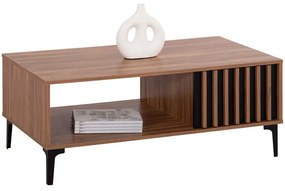 Τραπέζι Σαλονιού Harry HM18007.01 110x60x43,5cm Black-Natural