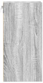vidaXL κρεμαστό ντουλάπι Riga γκρι Sonoma 20x29,5x60 cm