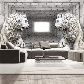 Φωτοταπετσαρία - Stone Lions 250x175