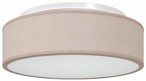 vidaXL Λάμπα Οροφής Taupe 38 x 13.5 εκ. ύφασμα