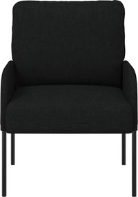 vidaXL Καναπέδες με μαξιλάρι 55cm Μαύρο Κόντρα πλακέ