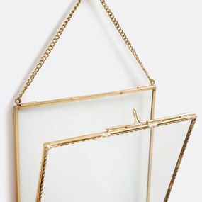 Κρεμαστή κορνίζα με πλέξη, 20 εκ., Uyova