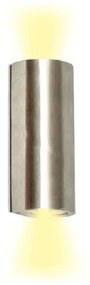 Σποτ Φωτιστικό Τοίχου ST2 Inox 2xGU10 40-900044 GK 40-900044 Ασημί