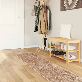 vidaXL Χαλί Runner MARSA Καφέ 50 x 250 εκ. Πολυέστερ και PVC