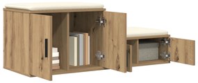 vidaXL Ντουλάπι Αποθήκευσης Artisan Oak 103x41x40 εκ. Κατασκευασμένο από Συνθετικό Ξύλο