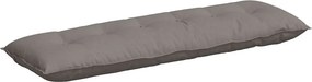 vidaXL Μαξιλάρι Πλάτης Taupe 160 x 19 x 50 εκ ύφασμα
