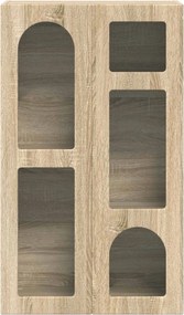 vidaXL Πλαϊνό γραφείο Δρύς Sonoma 59 x 35 x 100,5 εκ