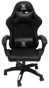 ΠΟΛΥΘΡΟΝΑ GAMING DARREN HM1203.04 ΜΑΥΡΟ-ΛΕΥΚΟ PVC &amp; NYLON 51x49x125Υεκ.