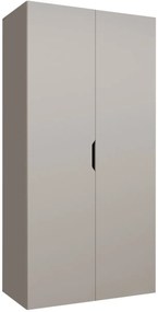 Ντουλάπα Malaga δίφυλλη-Cashmere - 100.00Χ52.00Χ202.00cm
