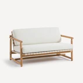 Διθέσιος καναπές κήπου από ξύλο teak, Talulah