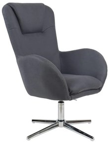 Πολυθρόνα ΜΥ-9251 Fylliana Γκρί 72x73x100/104 εκ. 72x73x104 εκ.