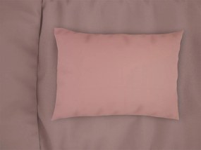 Μαξιλαροθήκη Μονόχρωμη Βαμβακερή Bebe 35x45εκ. Solid 503 Dusty Rose DimCol