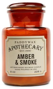 Κερί Σόγιας Αρωματικό Apothecary Amber And Smoke 226gr Paddywax Κερί Σόγιας