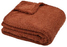 Κουβέρτα Fleece Ημίδιπλη (180x220) S-F Montreal Roux P3C681007