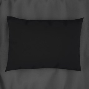 Ζεύγος Μαξιλαροθήκες (50x70) Dimcol Exotic Line Μαύρο