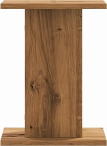 vidaXL Βάσεις Φυτών 2 τεμ. Αρτισιανή Δρυς 30x30x40 εκ. Επεξ. Ξύλο