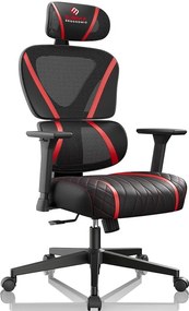 Gaming Καρέκλα Eureka Ergonomic GC06-Kokkino