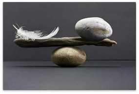 Πίνακας σε καμβά Balance" Megapap ψηφιακής εκτύπωσης 100x70x3εκ."