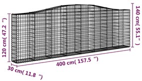 ΣΥΡΜΑΤΟΚΙΒΩΤΙΑ ΤΟΞΩΤΑ 7 ΤΕΜ. 400X30X120/140 ΕΚ. ΓΑΛΒΑΝ. ΑΤΣΑΛΙ 3145844