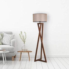 Φωτιστικό Δαπέδου A-G Macka 534LUN2157 Walnut