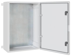 vidaXL Ντουλάπι Ελέγχου Γκρι 50 x 24.5 x 70 εκ. ΑΒΣ Πλαστικό