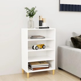 vidaXL Ραφιέρα Λευκή 57 x 35 x 90 εκ. από Μοριοσανίδα