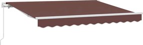 vidaXL Σκηνίτσα Αναδιπλούμενη Καφέ 250 x 200 cm ύφασμα
