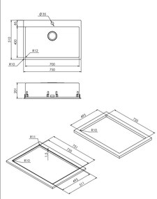 Νεροχύτης Apell Linear Plus