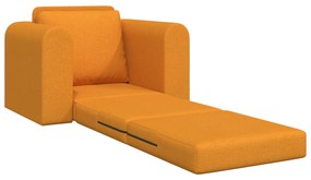 vidaXL Καναπές-Κρεβάτι 2 σε 1 Σκούρο Κίτρινο 98x71x83 εκ. Ύφασμα