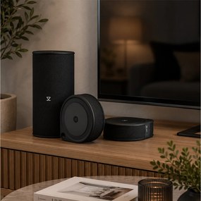 ΣΥΣΤΉΜΑΤΑ ΗΧΟΥ &amp; SOUNDBARS KIEN 2.1 - SUBWOOFER - 2 PORTABLE SPEAKERS - BLACK