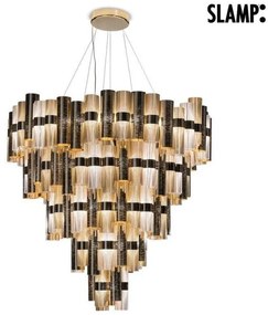 Πολυέλαιος Κρεμαστό Φωτιστικό Οροφής LED 390W Dimmable La Lollona 5 Slamp-LALS5XLGLD06T00NMTEU-Χρυσό LALS5XLGLD06T00NMTEU