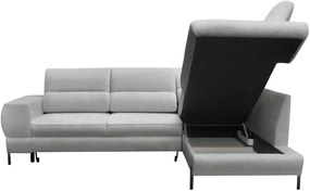 Γωνιακός καναπές Clinton-Gkri Skouro-Δεξιά