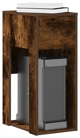 Βάση πύργου υπολογιστή με συρτάρι Καπνιστή Δρυς 30x44x74 εκ.