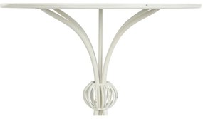 Βοηθητικό Τραπέζι DKD Home Decor 81 x 81 x 81,5 cm Μέταλλο Λευκό