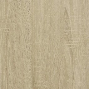 SIDEBOARD SONOMA OAK 92X35X76 CM ΚΑΤΑΣΚΕΥΑΣΜΕΝΟ ΞΥΛΟ 849020