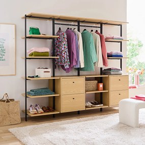 Μονάδα ντουλάπας με 6 ράφια, Talist