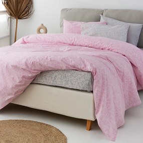Σεντόνια Μονά (Σετ) Palamaiki Fashion FL6234 Ροζ ΜΕ ΛΑΣΤΙΧΟ 110x200+30
